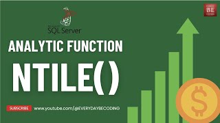 Download the video "NTILE analytic function in SQL Server - #12 #NTILE #SQLServer #AnalyticFunctions #SQLTips"