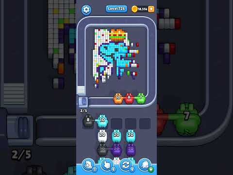 Pixel Flow Level 726 Walkthrough