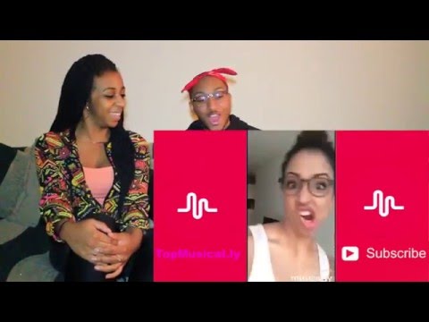 Couple Reacts : Liza Koshy Musical.ly Compilation Reaction!!