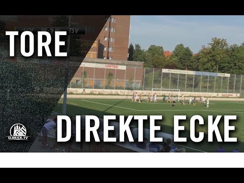 Wie der Vater! Direkt verwandelte Ecke | Tor von Pablo Esteban Cardoso (TSV Sasel II)