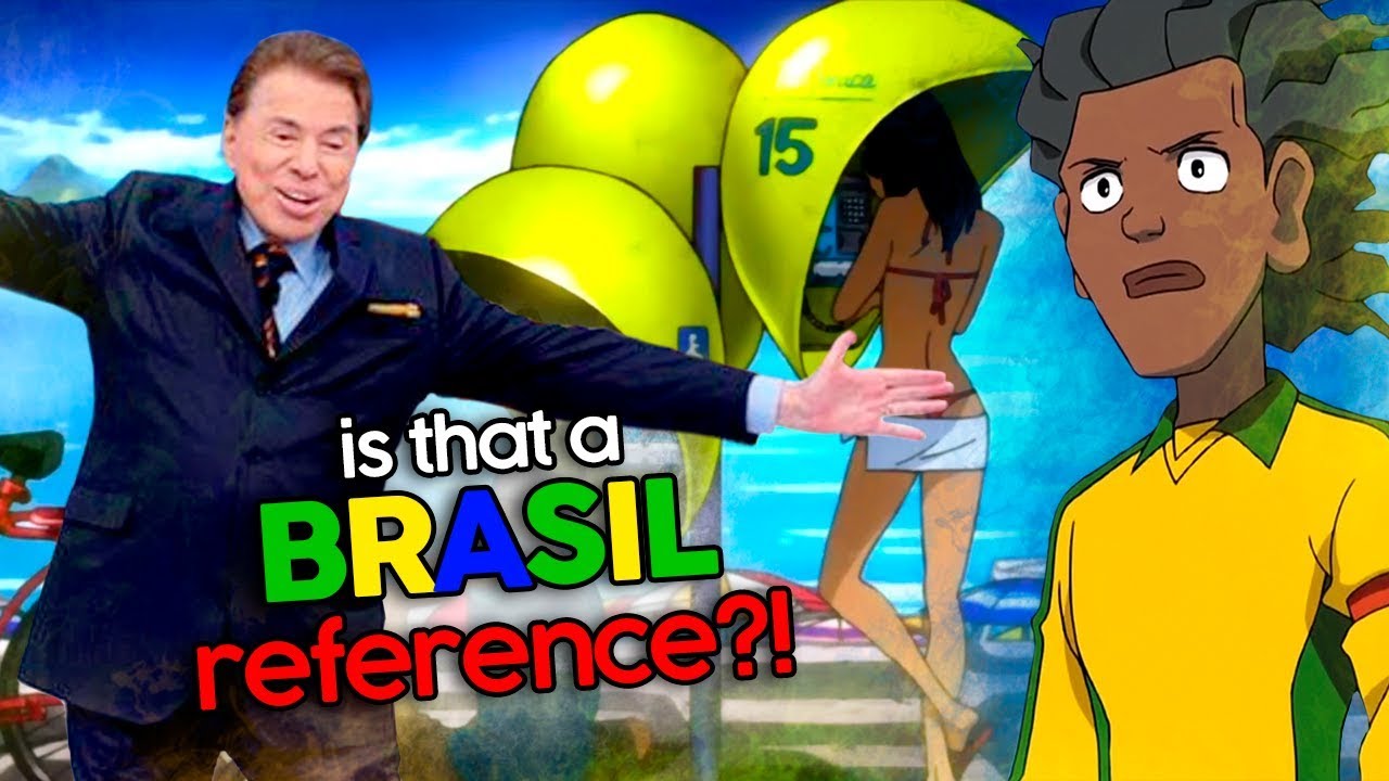 REFERÊNCIAS AO BRASIL nos ANIMES!