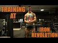 Training at Iron Revolution || This gym is AWESOME