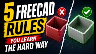 5 FreeCAD Rules You Learn the Hard Way - Intro 2 FreeCAD #37
