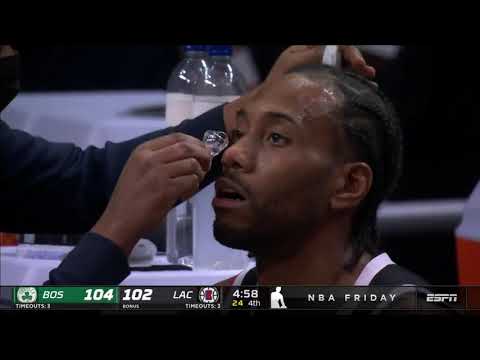 Even robots need an oil change Richard Jefferson had jokes for Kawhi after getting poked in the face