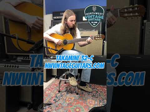 Takamine 32-C Solid Spruce Top Classical Concert - 2018 image 25