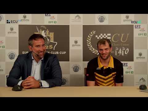 GM Nils Grandelius: I spend too much time quite often #clubcup2025 #chess