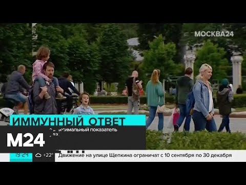 Роспотребнадзор назвал долю переболевших коронавирусом россиян - Москва 24