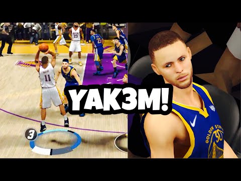 NBA 2K20 Mobile My Career Ep 15 - 3pt Record vs Warriors! Chef Curry is Mad!!