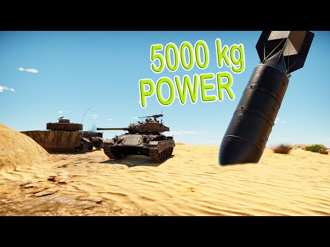 War Thunder 5000kg Bomb Power Pe 8 4k Ultra Graphics