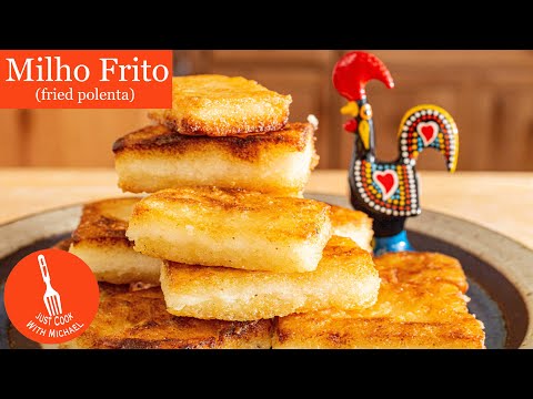 Milho Frito | Portuguese Fried Corn Meal | Fried Polenta