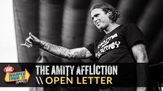 The Amity Affliction - Open Letter (Live 2015 Vans Warped Tour)