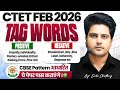 CTET FEB 2026 TAG Words Explained Positive Negative By Sachin Choudhary Live 8pm