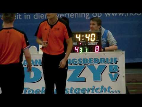 Basketball NHK Noord-Hollands Kampioenschap VU14 Flashing Heiloo-Dozy BV Den Helder 14-05-16