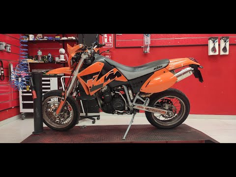 FULL SERVICE KTM 640 SUPERMOTARD