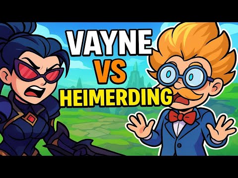 Vayne vs Heimerdinger TOP 🔥l Platino 1 (Road to Esmeralda) #leagueoflegends #vayne #gaming #toplane