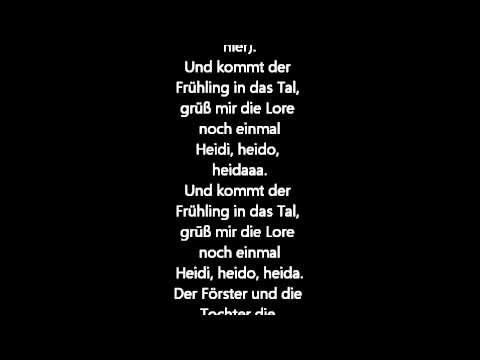 Haaner Kerb-Lieder - Im Wald im grünen Walde