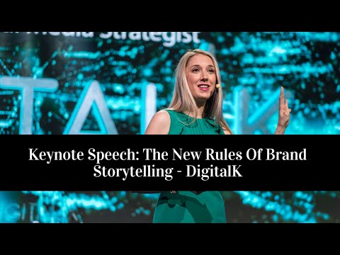 The New Rules Of Brand Storytelling | DigitalK Keynote | Jessica Gioglio