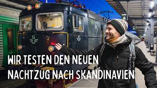 Im NEUEN Nachtzug nach Schweden 🇸🇪🚆 Ab sofort: nur ein (!) Umstieg bis Norwegen