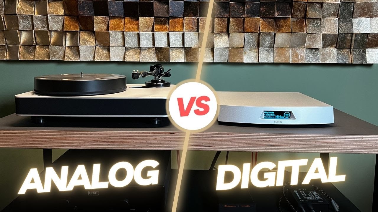 Der Lumin T3 Netzwerkplayer / Vorstellung und Vergleich zum Plattenspieler