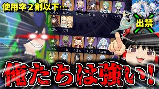 【原神】原神プロは使用率２割以下のみで接待螺旋を攻略できるのか【ゆっくり実況】