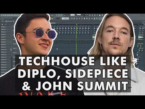How To Make Techhouse Like DIPLO & SIDEPIECE & JOHN SUMMIT | Funky Techhouse