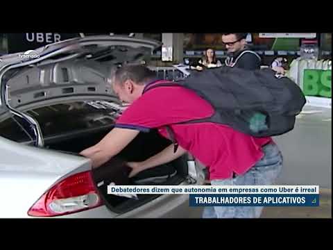 Autonomia de trabalhadores de aplicativos