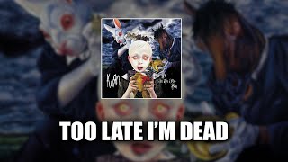 Cover art for Too Late I’m Dead