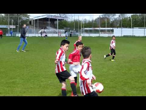 Alphense Boys F4 - Gouda F2 uitslag 4-4 (23-4-2016)