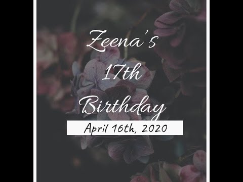 Zeena's Car Parade Birthday!