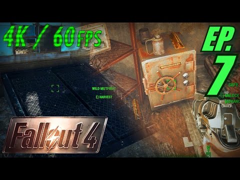 Fallout 4 Walkthrough in 4K Ultra HD / 60fps, Part 7: Secret Cellar & Safes in Sanctuary