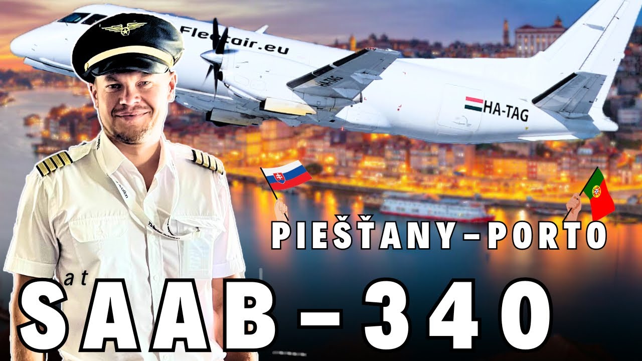 Cargo Pilot Duty Day: Slovakia – Portugal Flight on a SAAB 340