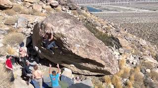 Video thumbnail of Terraforma Cosmonaut, V7. Jupiter Boulders