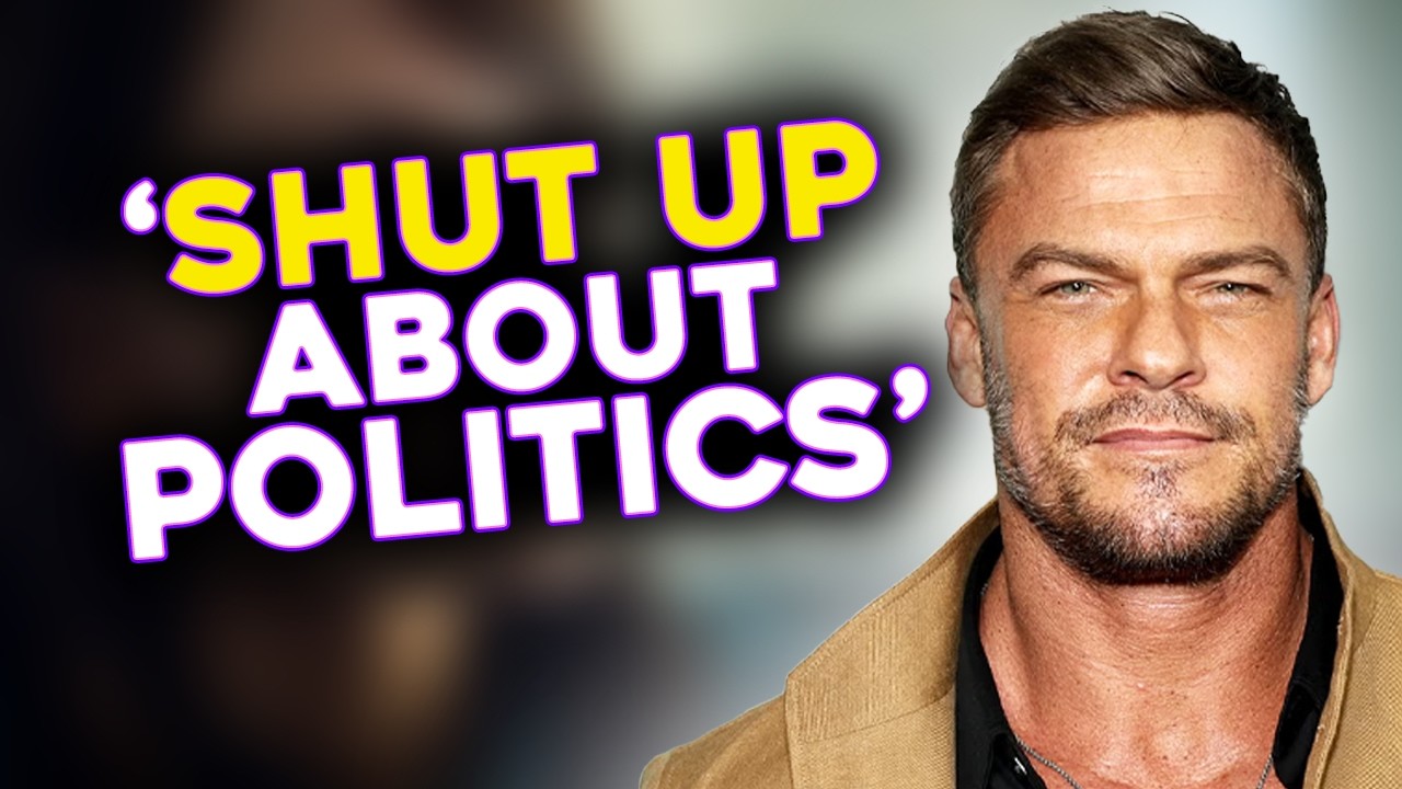 Bosses Told Alan Ritchson to 'SHUT UP About Politics'