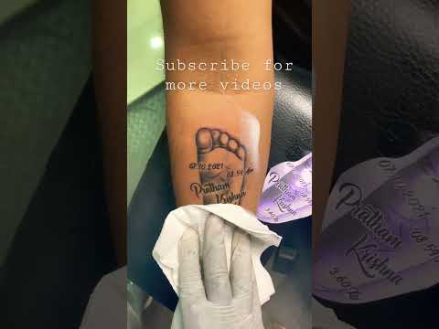 #Baby’s foot 🦶 #tattoo #shorts #trending #love #simple #follow #