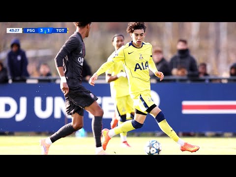 Luca Williams-Barnett 🇬🇧 vs PSG U19 | All Touches & Great Performance (5–2)