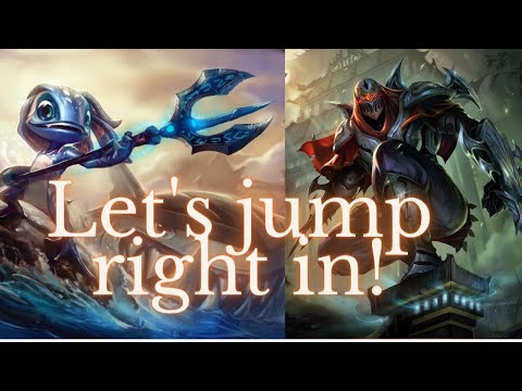 FIZZ vs ZED - How to WIN lane,?  | LEAGUE OF LEGENDS | #fizz #leagueoflegends #zed