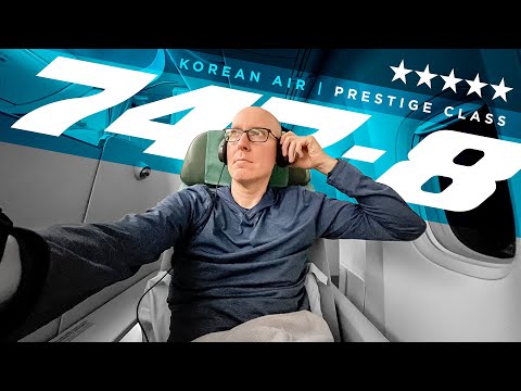 YouTube thumbnail for Korean Air Boeing 747-8 Passenger