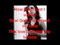 PJ Harvey- Send his love to me, with lyrics