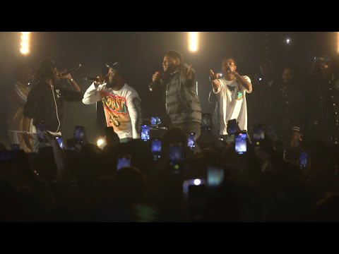 Clavish feat Youngs Teflon, Rimzee & Tiny Boost - 4 Of Us (Live From London)