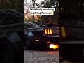 Widebody mustang spitting flames out exhaust #explore #mustang #shorts #fyp #exhaust #flames #fy