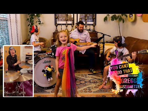 Colt Clark and the Quarantine Kids play "You Can't Do That" with Gregg Bissonette
