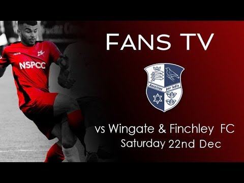 HIGHLIGHTS - Wingate Finchley vs Carshalton Athletic BOSTIK LEAGUE PREMIER 22nd Dec 2018