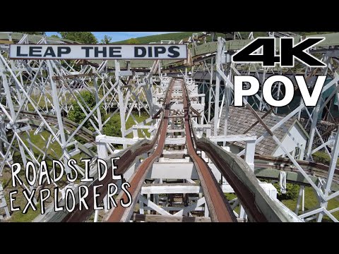 Leap The Dips 4K 60fps On-ride POV Lakemont Park Altoona PA World's Oldest Roller Coaster