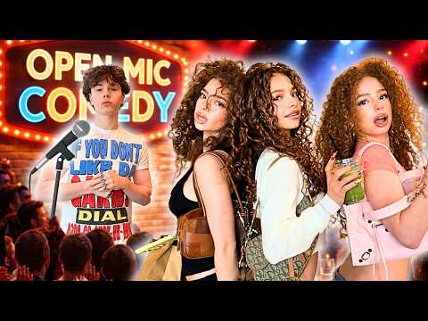 Kalogeras Sisters DO OPEN MIC STAND UP COMEDY! (GONE WRONG)