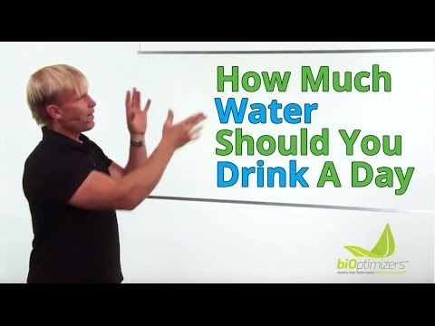 How Much Water Should You Drink A Day - Healthy Aging & The Benefits Of Drinking Water Video