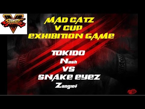 Mad Catz V Cup Tokido (Nash) VS Snake Eyez (Zangief) MCZ SFV