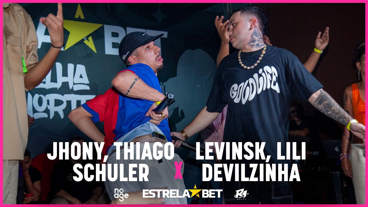 (VIBE SURREAL!) JHONY, THIAGO E SCHULER x DEVILZINHA, LEVINSK E LILI | 1 FASE | #BDN100