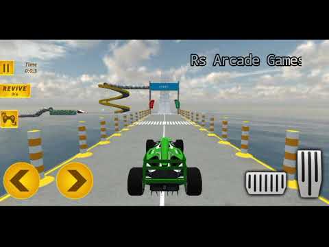 Formula Ramp Car Stunts : Impossible Blue Formula Levels 30 to 34 - Android Gameplay Walkthrough