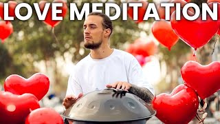 ❤️ LOVE Meditation | HANDPAN 1 hour music | Pelalex Hang Drum Music For Meditation #34 | YOGA Music