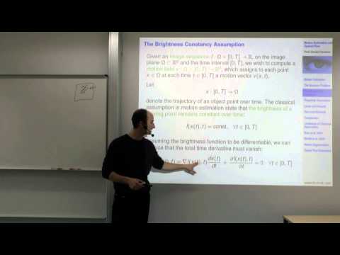 Variational Methods for Computer Vision - Lecture 16 (Prof. Daniel Cremers)